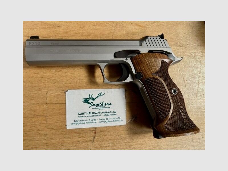 Commissions Pistol SIG P 210 5'' Supertarget