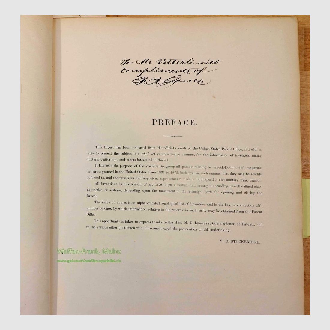 USA, Diverse Breech-Loading and Magazine Buch