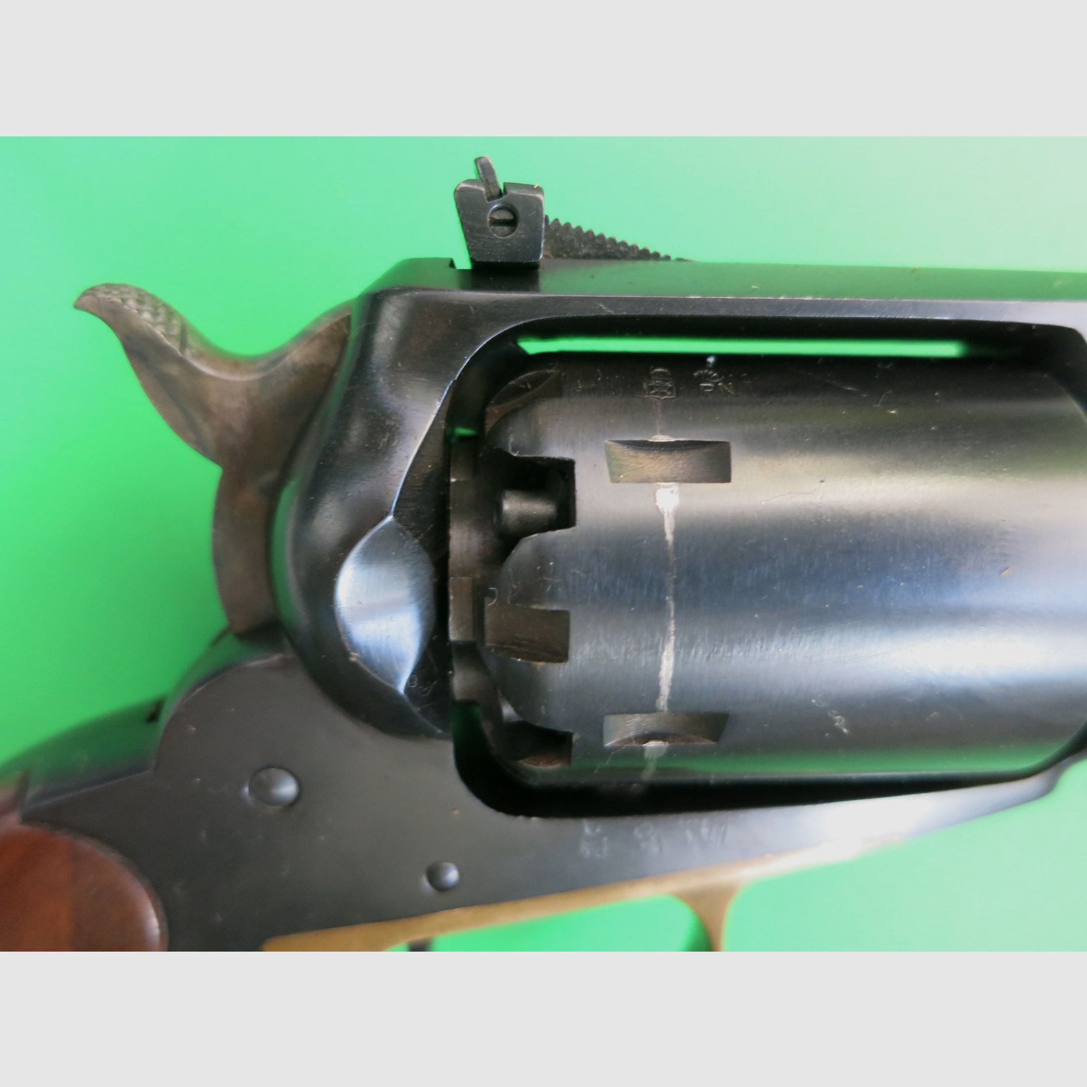 Percussion revolver, Hege-Uberti Model 1858 New Army (match version) .44BP #36