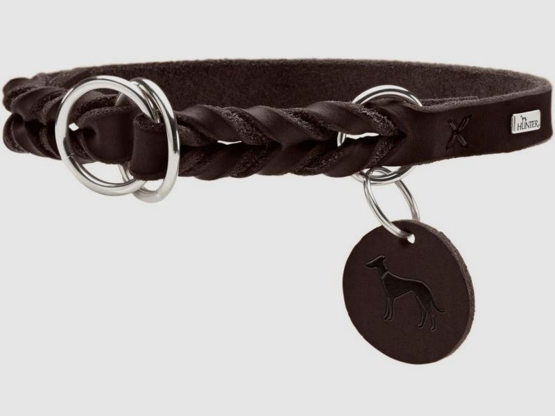 Hunter Dressurhalsung Solid Education aus Leder