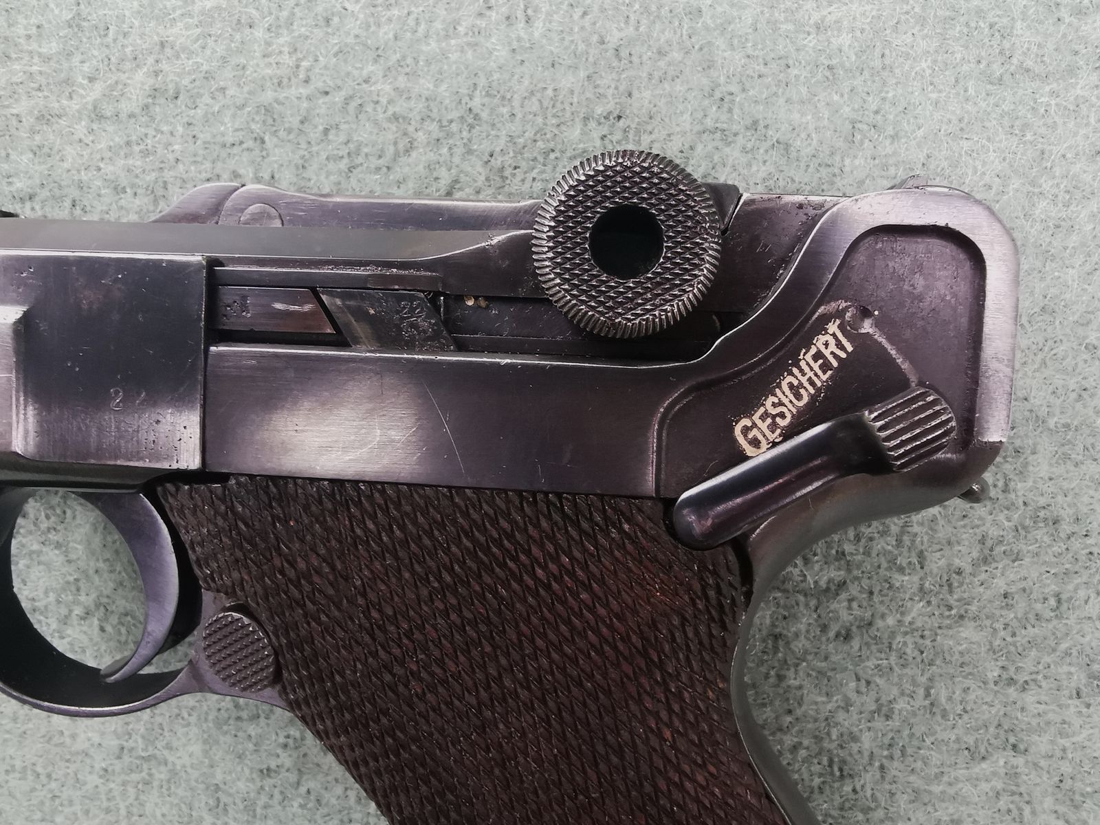 Pistole Mauser 08 DWM von 2016