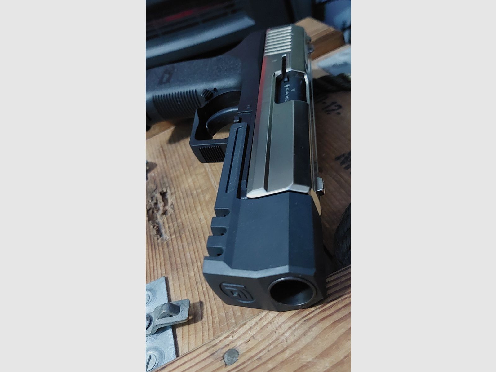 RÖHM - RG96 - Match - matte chrome (PTB 699) Glock RG 96 Walther