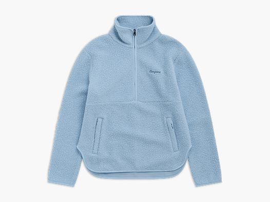 Bergans Myken Half-Zip Merino Pile Damen Light Dusty Blue M