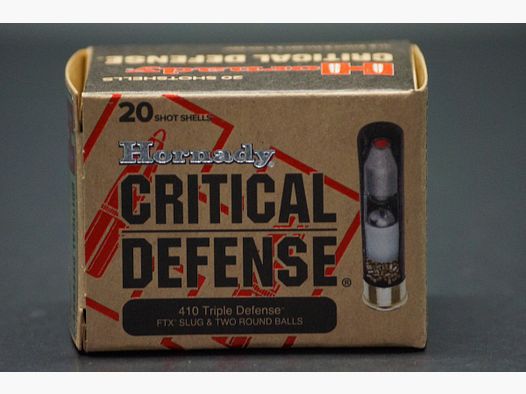Hornady Critical Defense 410/65