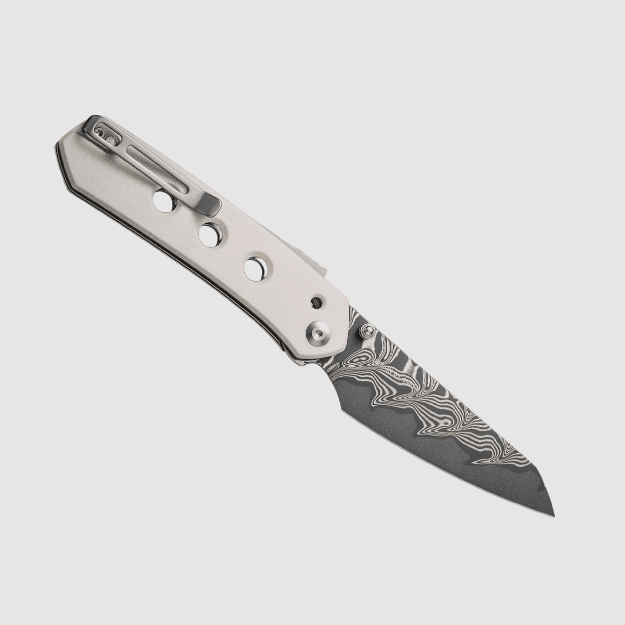 CIVIVI Vision FG G10 Ivory Damascus, immagine 2 di 2
