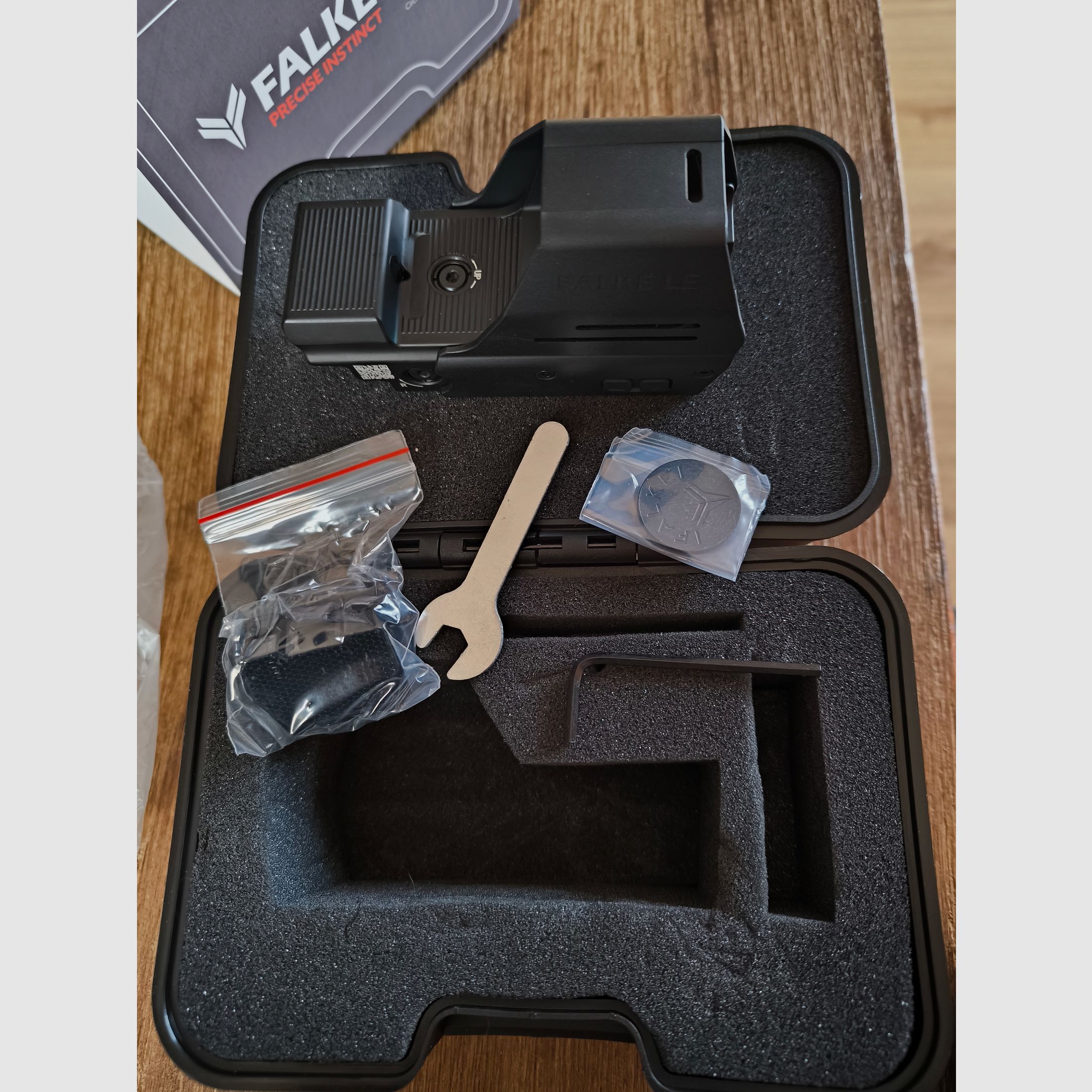 FALKE LE Circle DOT NEU Leuchtpunktvisier, kein Zeiss Swarovski Leica Meopta