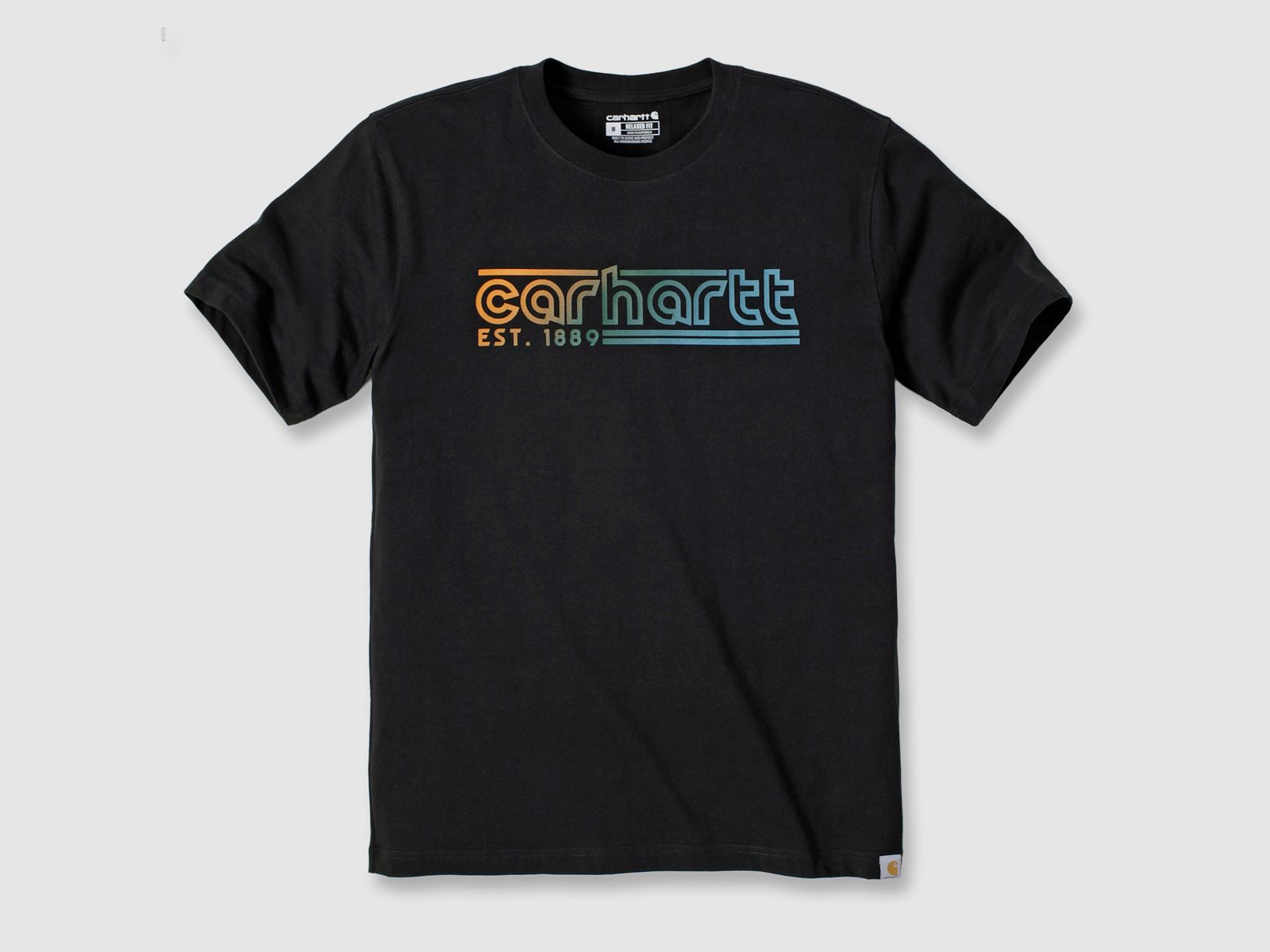 Carhartt S/s Logo Grafik T-Shirt, Herren, Black, L