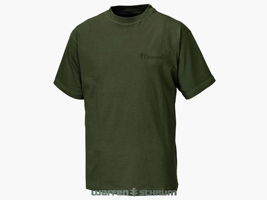 Pinewood T-Shirt 2-er Pack Green