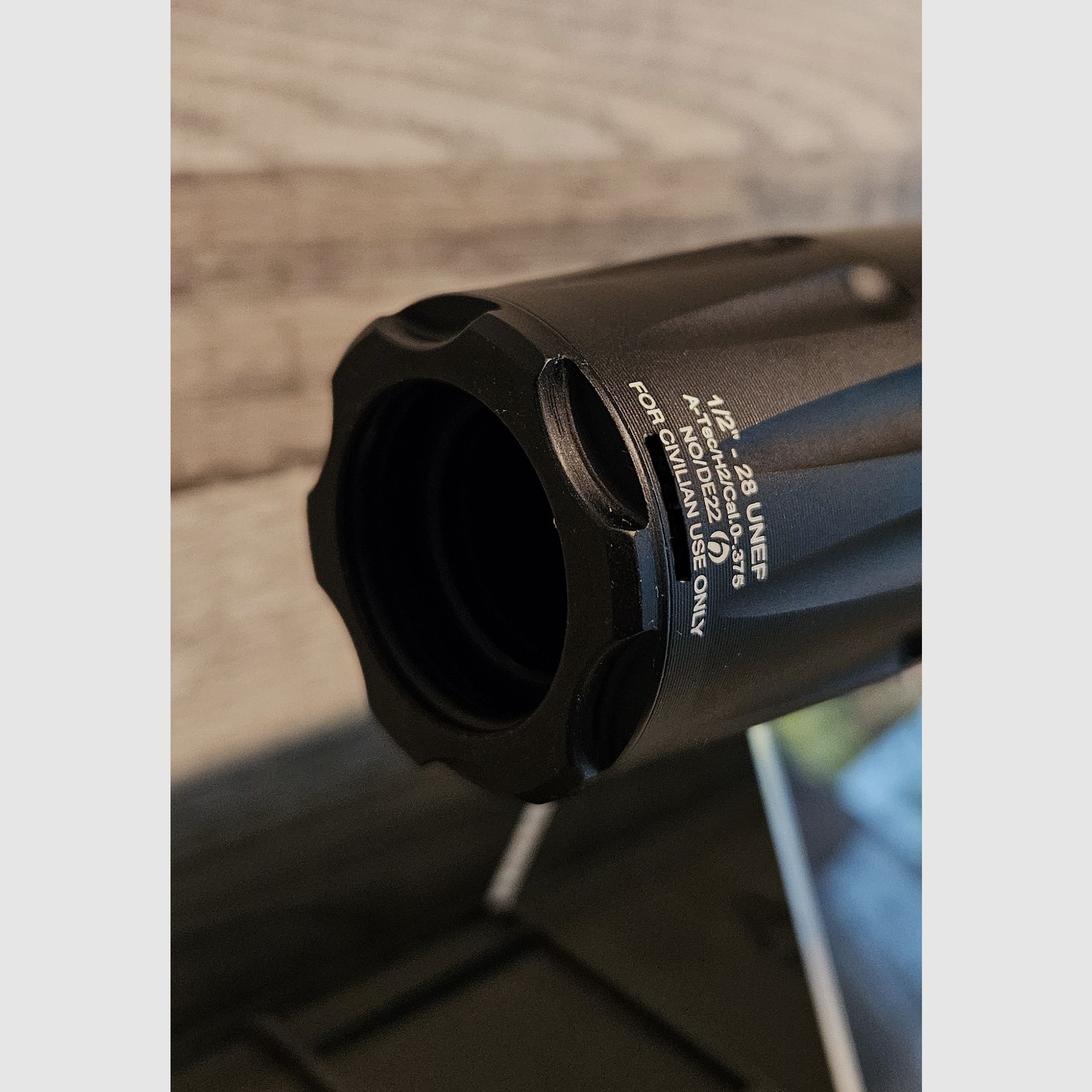 Neuware vom Fachhandel - Schalldämpfer A-TEC H2 Kal. 6,5 Gewinde 1/2"-28