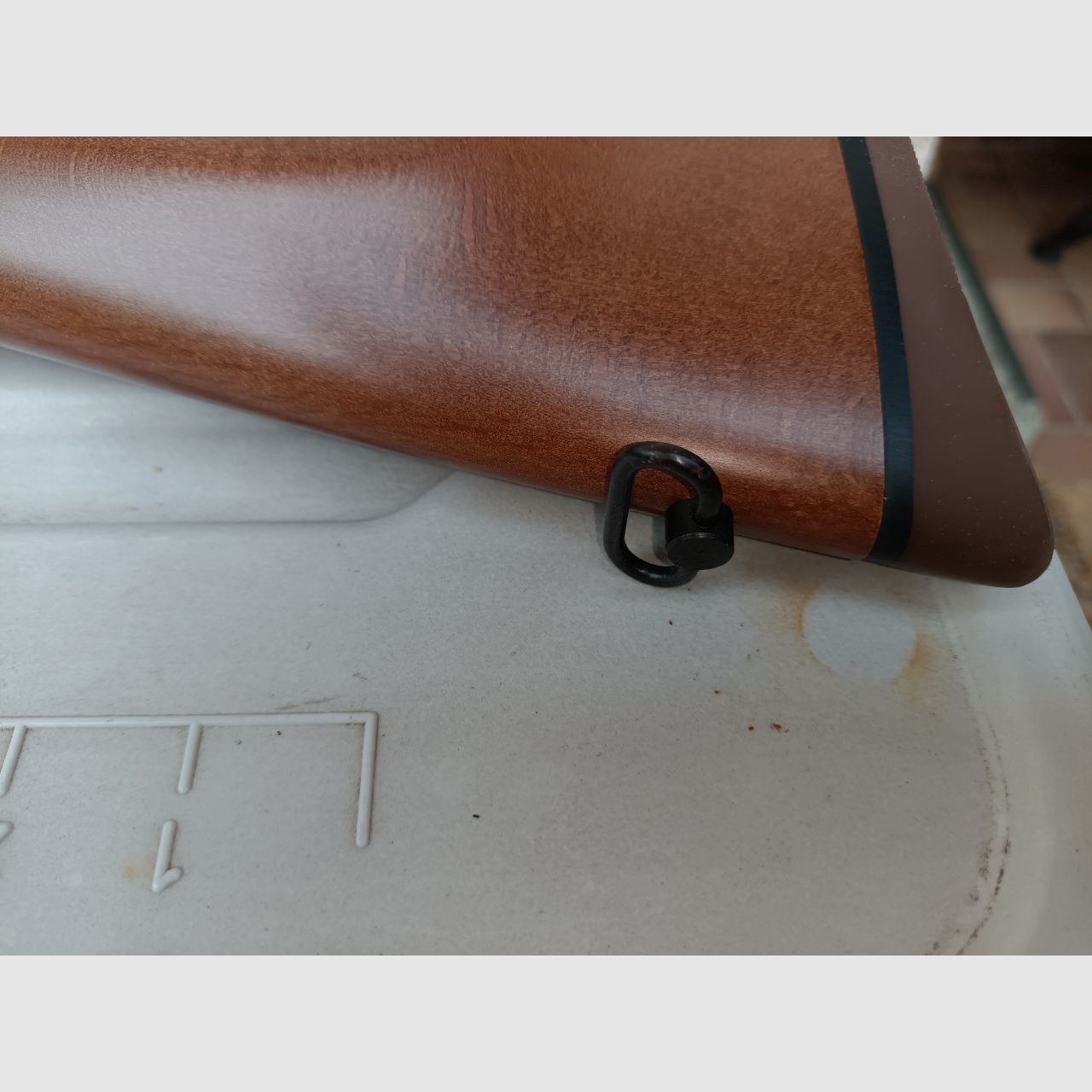 Luftgewehr Weihrauch HW 35 K Schalldämpfer Fernrohr Exportfeder