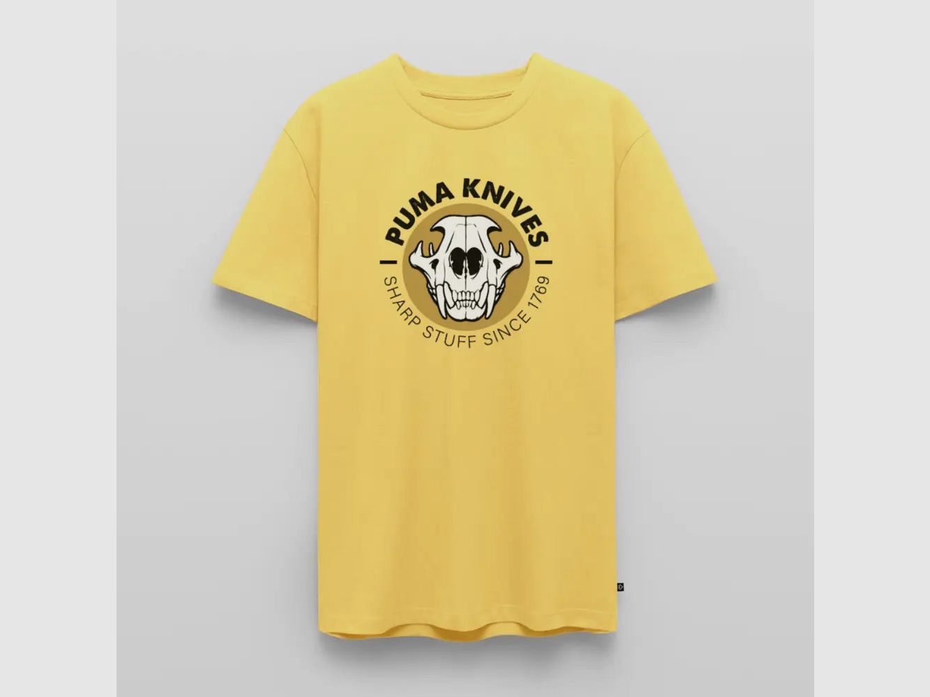 PUMA Men’s Premium T-Shirt "Skull Frontal Sharp Stuff"