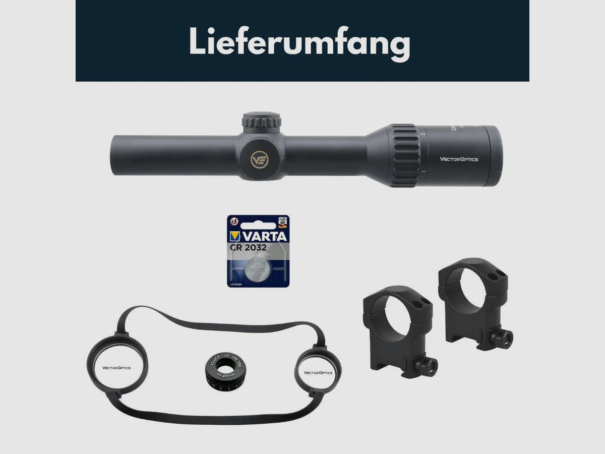 Vector Optics SCOC-48 Continental x6 1-6×24 Fiber