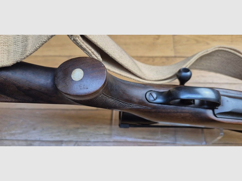 Sehr schöne Großwildbüchse BRNO ZKK 602 — Kal. .375 H&H Magnum — Magazin 5 Schuss (!) — Waffe von 1985 — Zielfernrohr Zeiss Jena ZF4 DDR 100% Stahl — Großwild und afrikanische Jagd Big Five — Sehr schönes Holz — Exzellente Mechanik — Hochwertige Verarbeitung — Zustand nahezu Premium — TBE+/TBE++, Bild 15 von 40