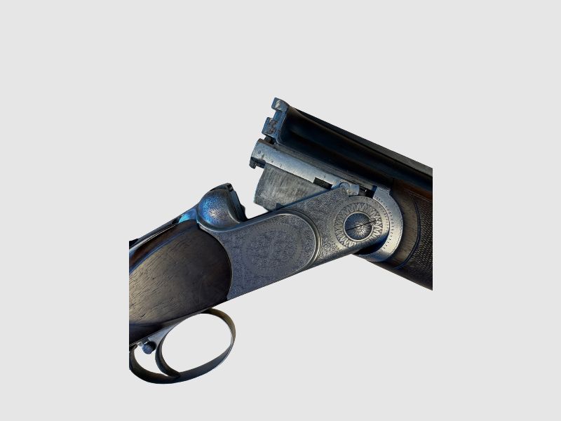 Double-barreled shotgun Wirnhier Cal. 12/70 Model Special Hunting 67 + interchangeable barrel