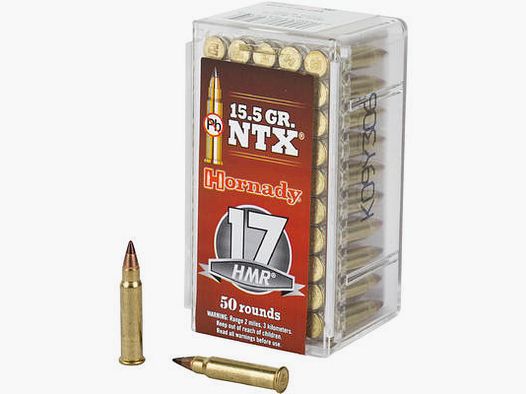 Hornady Varmint Express .17 HMR 15,5GR NTX 50 Patronen