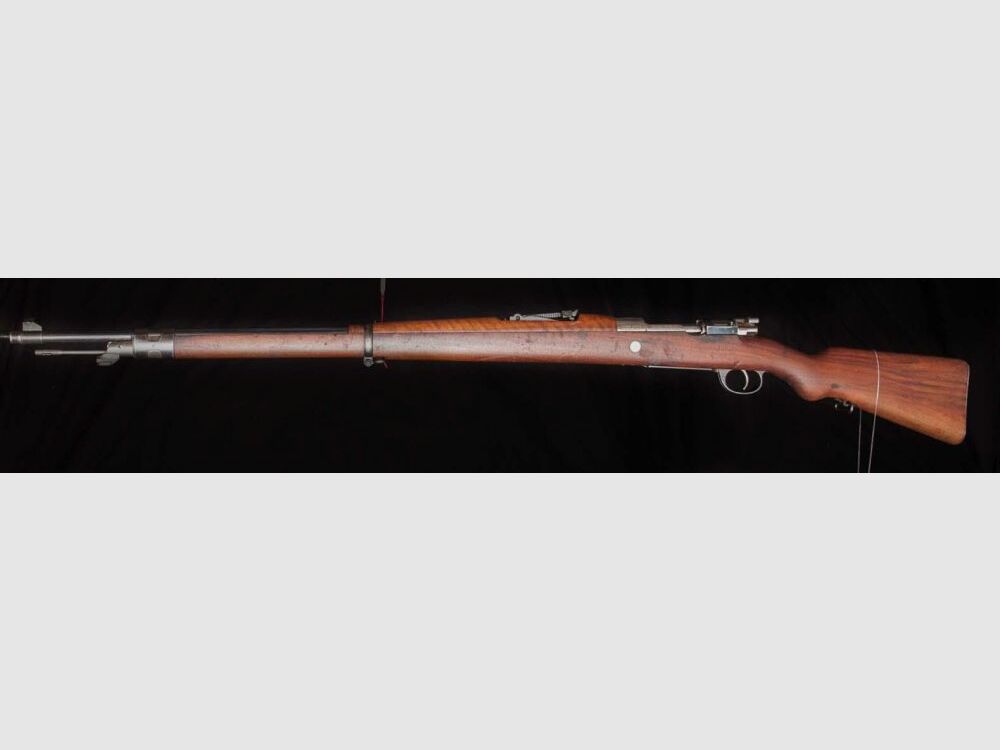 DWM Berlin Mauser 98 1909 Argentino nummerngleich, nummerngleicher Putzstock