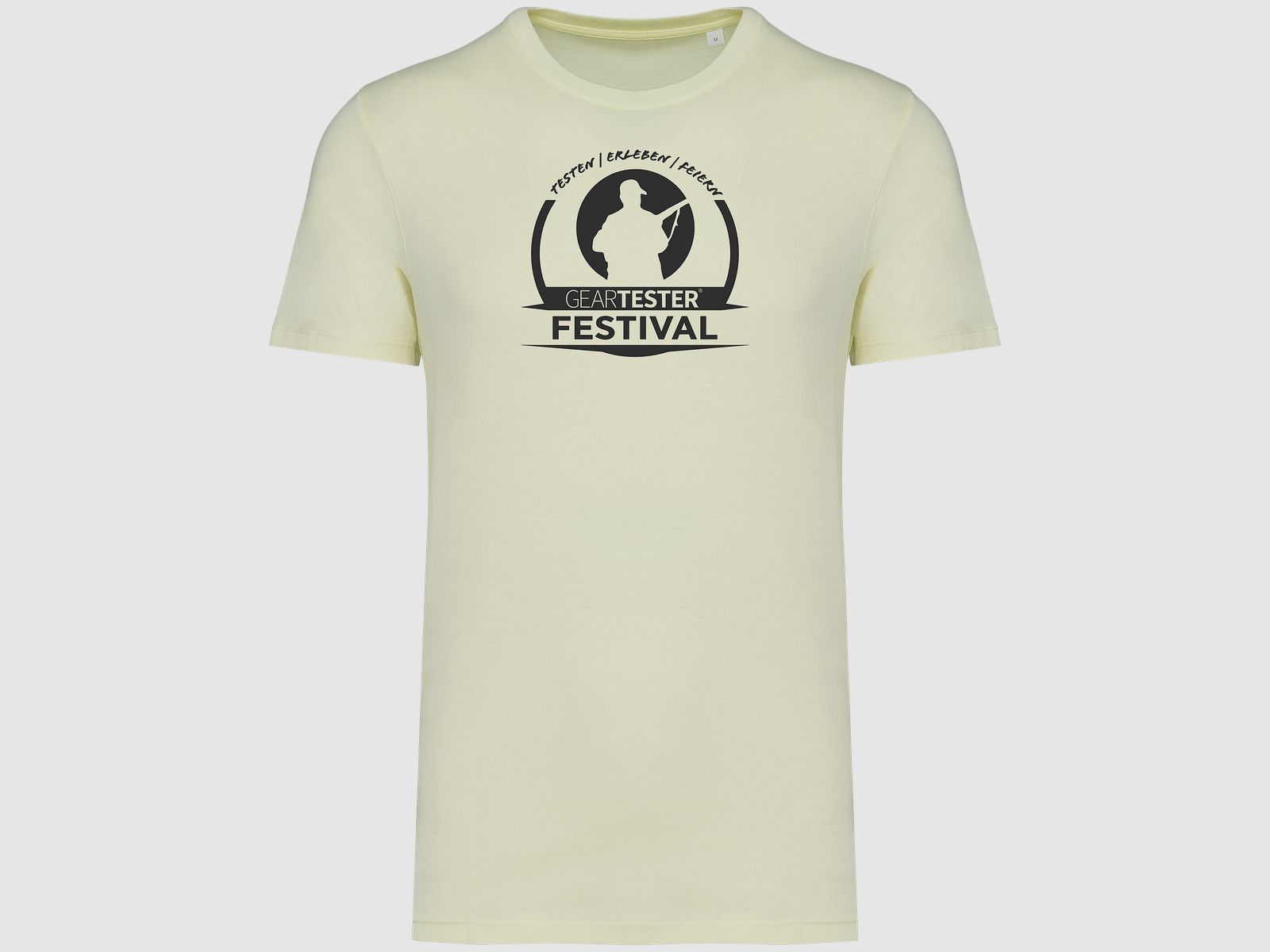 Geartester Festival Bio T-Shirt, großes Logo