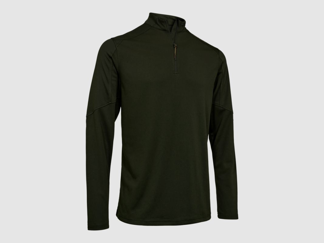 Camiseta técnica Deerhunter Climate ½-zip LS con tecnología 37.5®, imagen 1 de 2