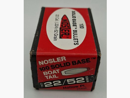 Nosler Büchsengeschosse