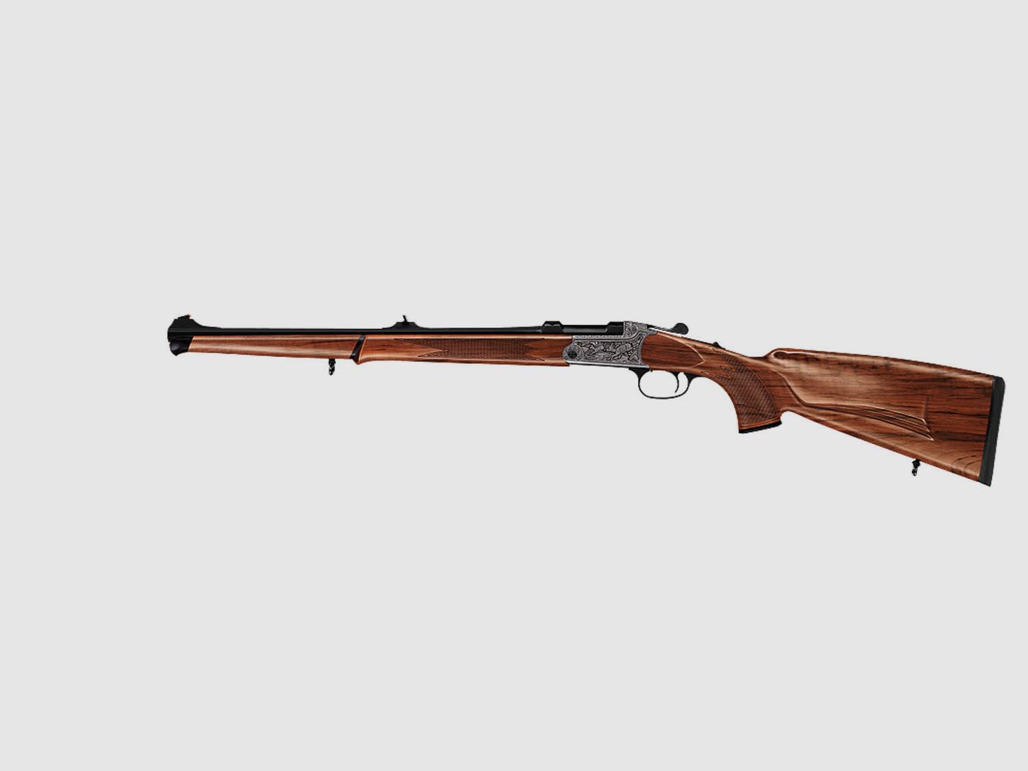 Blaser K95 Stutzen Luxus SHK:4 / Gravur: links-Schwarzwild & rechts-Rehwild