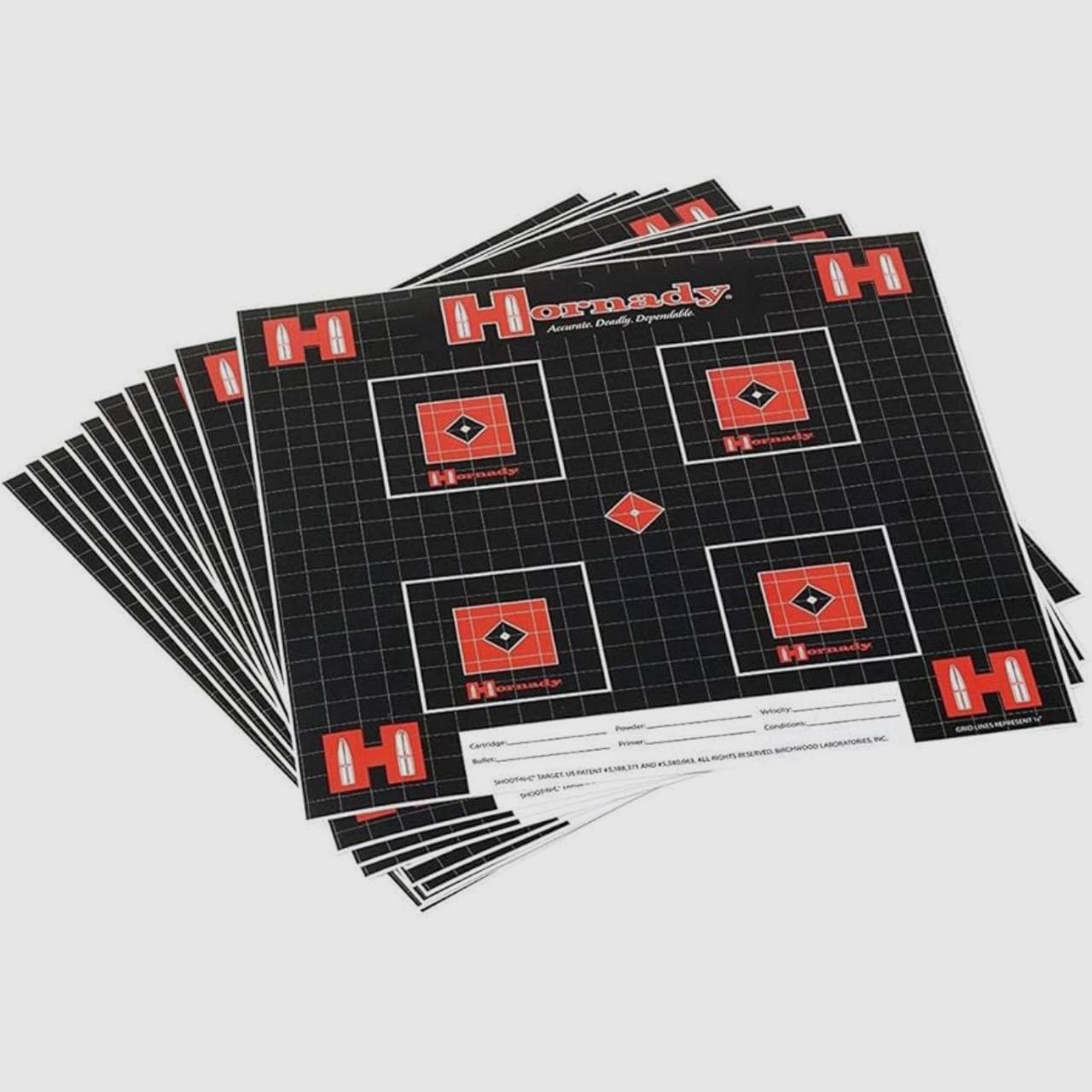 HORNADY Doel Zelfklevende Doelen (10 Doelen per Verpakking)