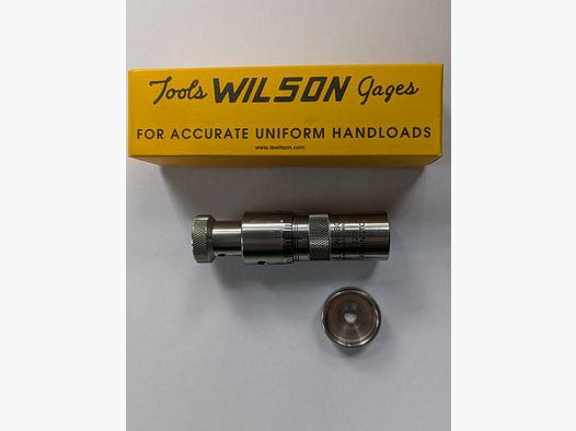 Wilson Benchrest Setzmatrize .223 Rem avec vis micrométrique – Acier inoxydable