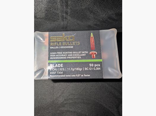 Wiederladen Geschosse 11,7g/180gr 50 Stück 
