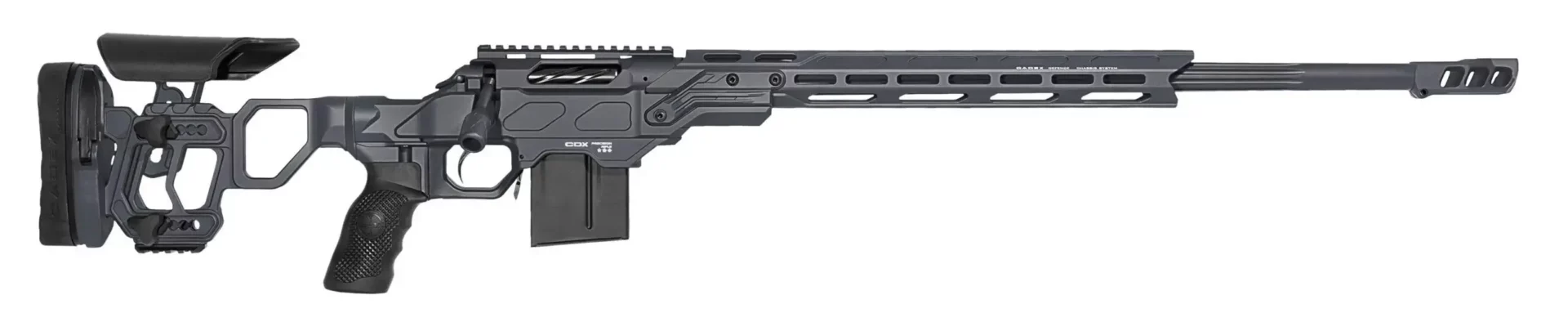 PROMO Repetierbüchse Cadex Defense CDX-R7 FCP Series Kal.: 6.5 Creedmoor, 24" Links Grau