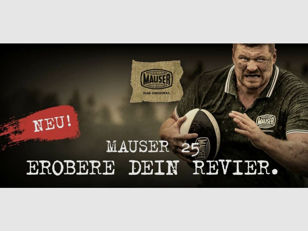 Mauser 25 - Neuheit Geradezugrepetierer .308win