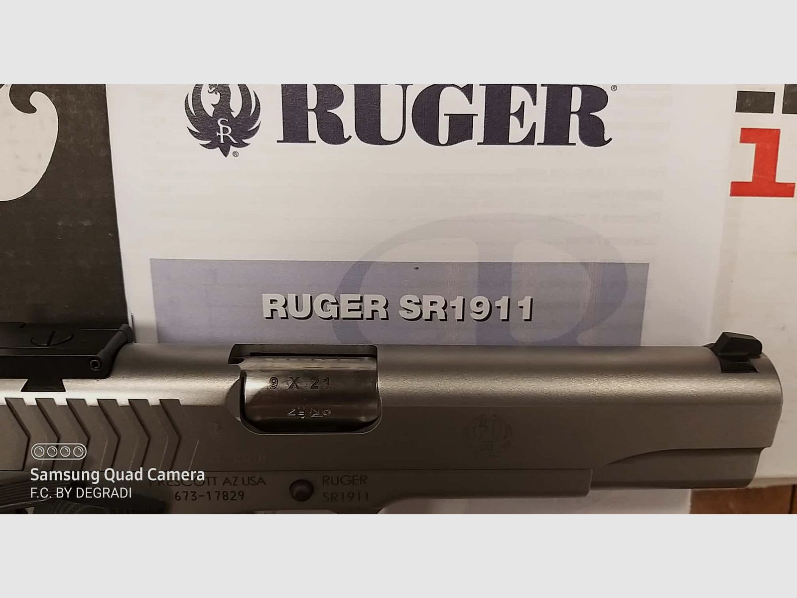 RUGER SR 1911 5” SS 9X21, zdjęcie 4 z 4