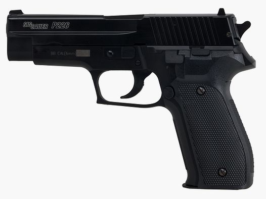 Federdruck Softairpistole Sig Sauer P226 H.P.A. schwarz Kaliber 6 mm BB (FREI)