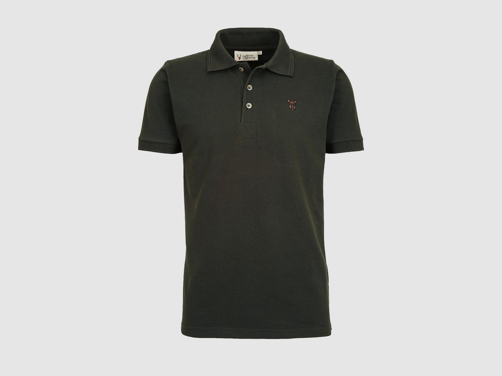 Hubertus Poloshirt mit Keilerstick