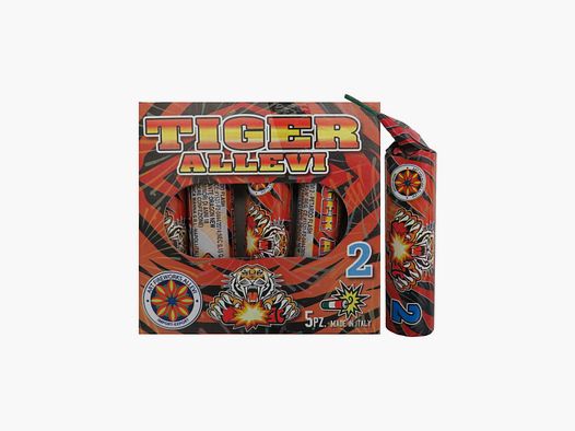 Petardo Tiger Allevi 2 F2 confezione da 5 pz