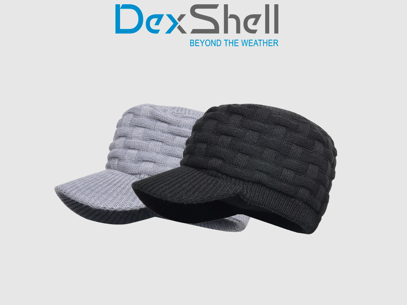 DexShell WASSERDICHTE MÜTZE SCHWARZ MIT VISIER, Bild 1 von 3