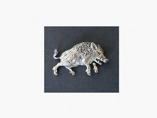 Pin wildzwijn geschenk 3-4 cm wildzwijn materiaal