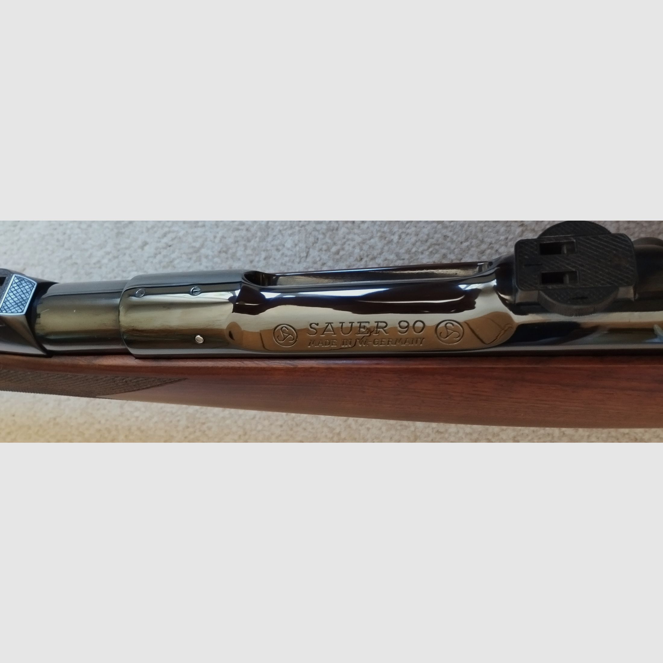 SAUER 90 caliber 8×68S bijna als nieuw