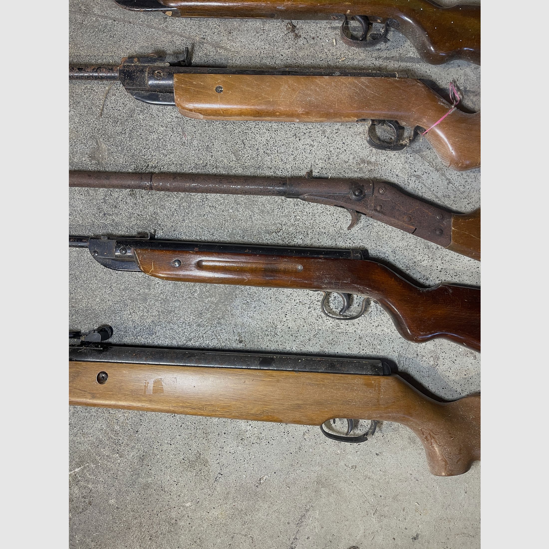 8x Conjunto de carabinas de aire comprimido Walther LGV Feinwerkbau 300 Diana piezas de repuesto para reparadores