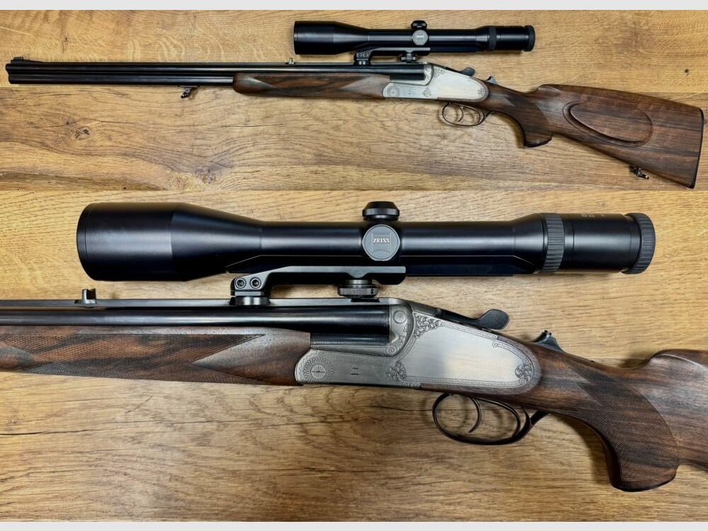 Heym Doble Rifle Drilling 37 B, imagen 2 de 4