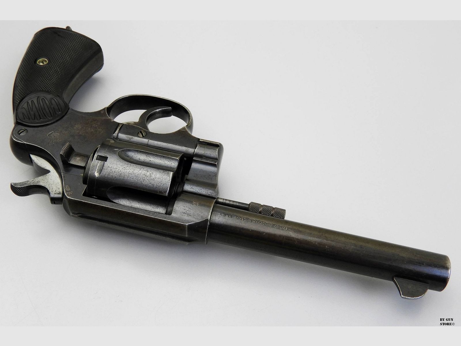 Colt revolver mod. New Service 455 Eley kal. 455 Webley mat. 102769, afbeelding 5 van 11