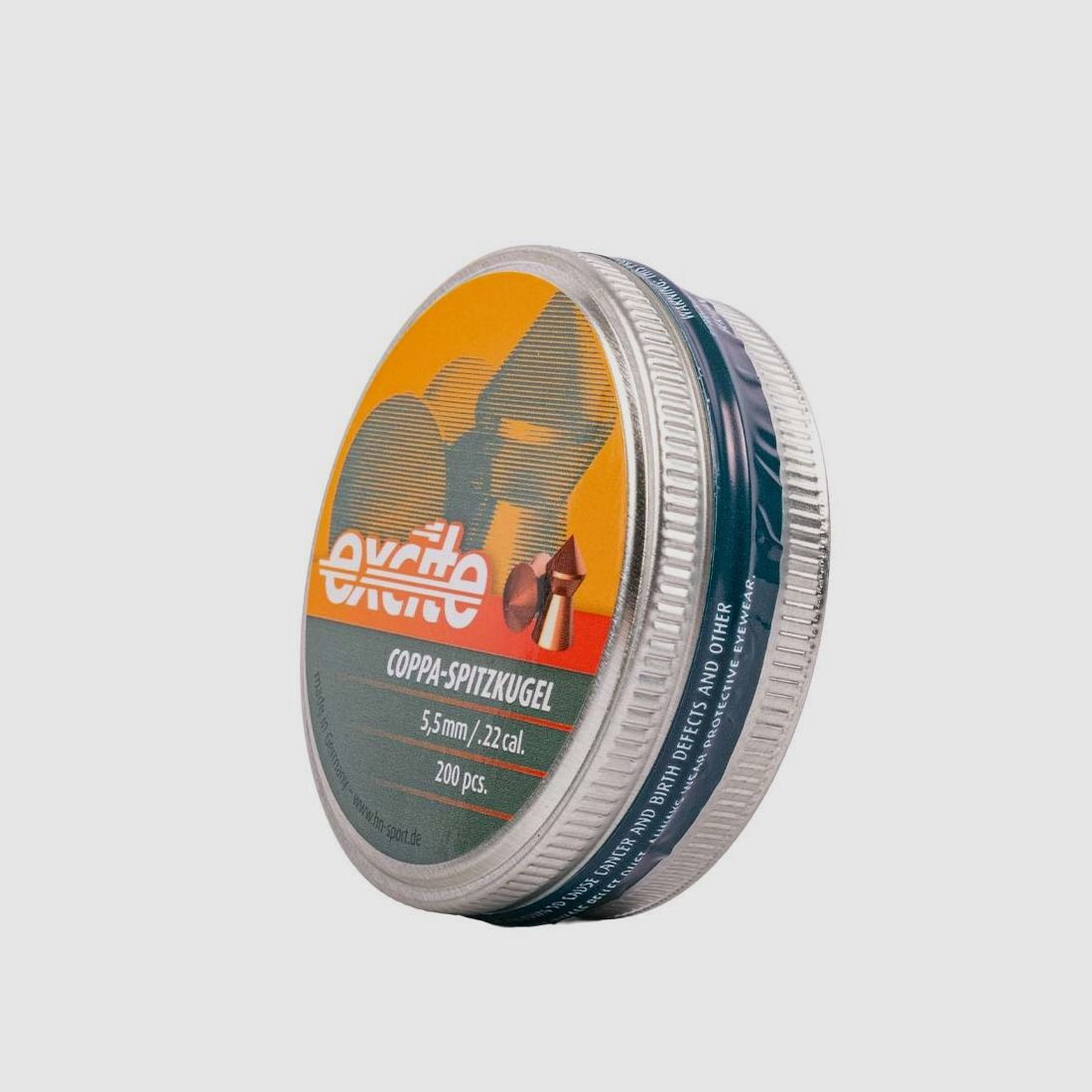 H&N Coppa pointed pellet Diabolo 5.5 mm / 1.04 g / 200 pcs, image 2 of 2