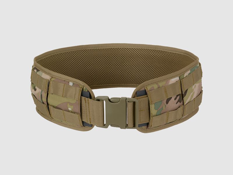 Padded MOLLE Combat Belt (XL) - Multicamo [8FIELDS]