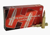 Hornady Superformance Varmint .243 Win. 58GR V-Max 20 cartridges