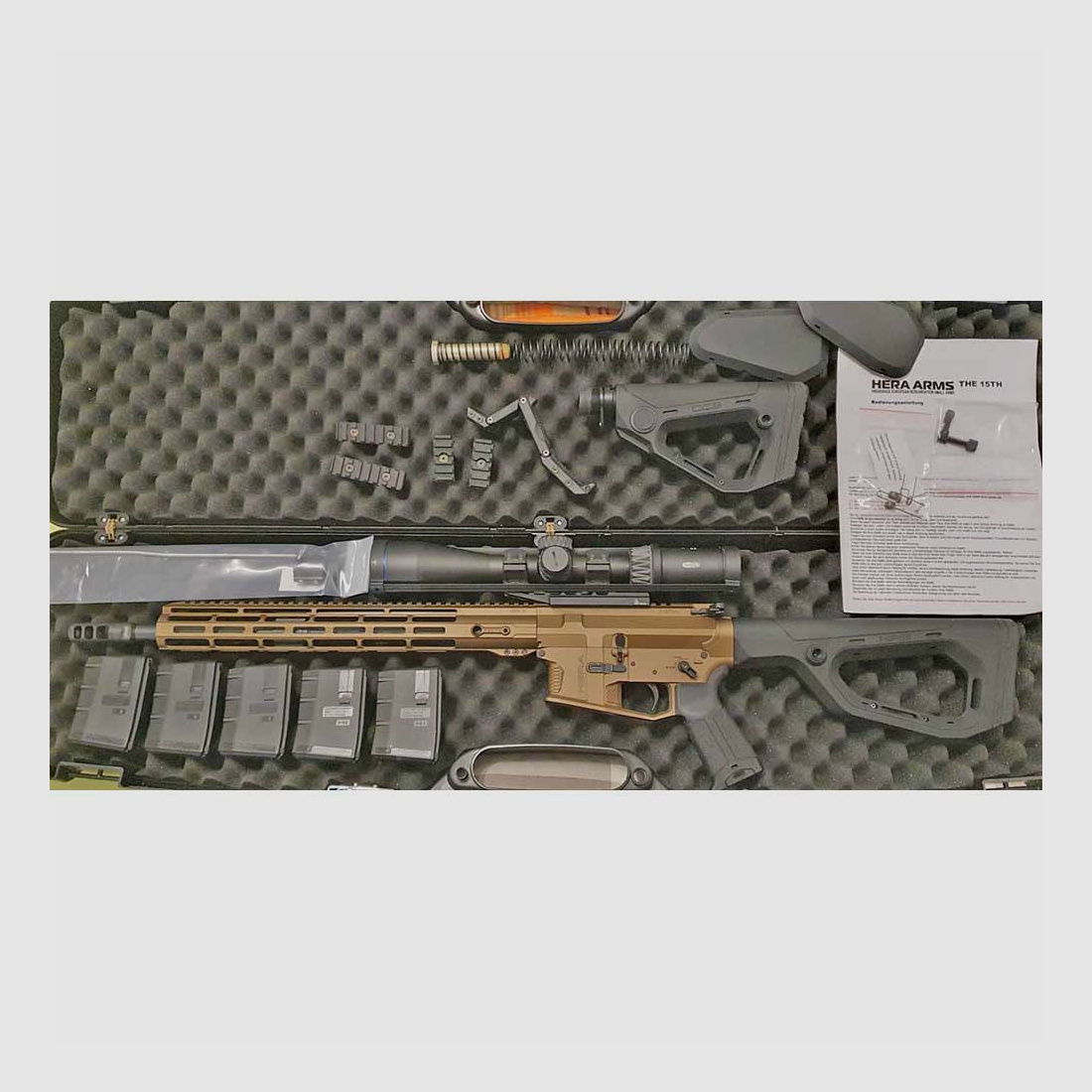 HERA ARMS THE 15TH SRB LL 16,75” .223Rem