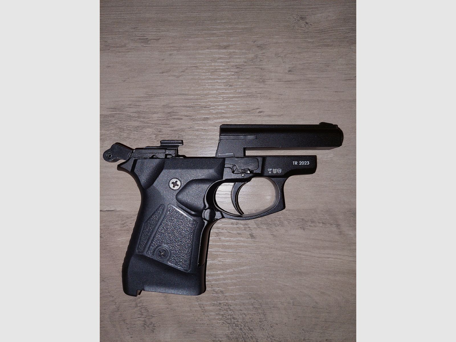 Zoraki 914-P blank firing pistol 9mm P.A.K. black