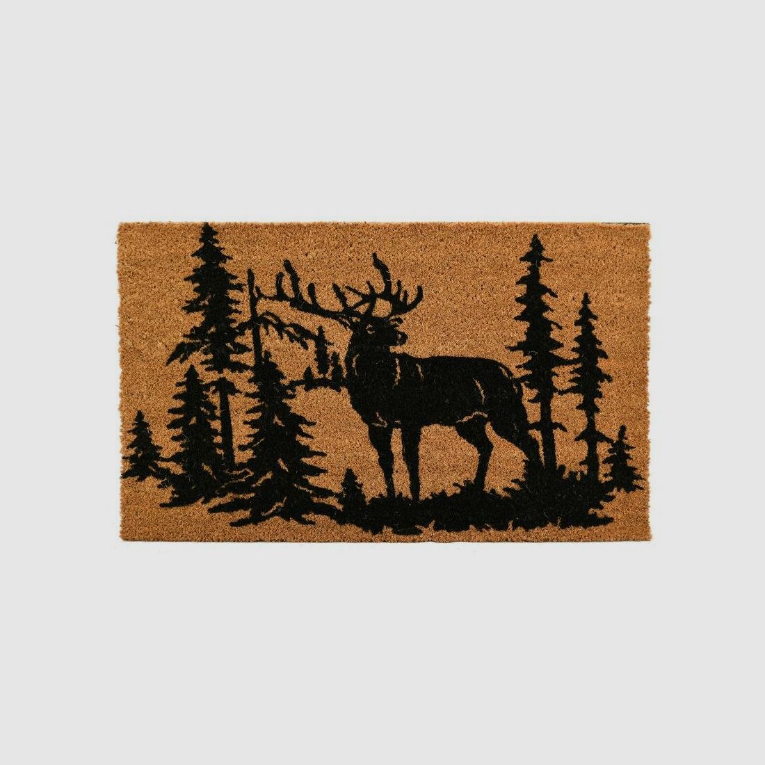 Lovergreen Outdoor Motiv Kokosnuss-Fumatte Hirsch im Wald