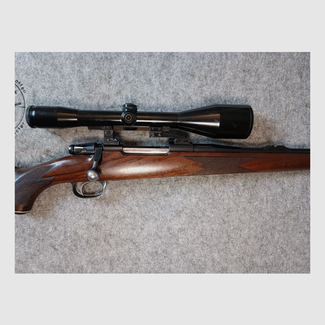 RWS Mod. M. 98 with ZF S&B 8x56 & hand tension with top trigger!