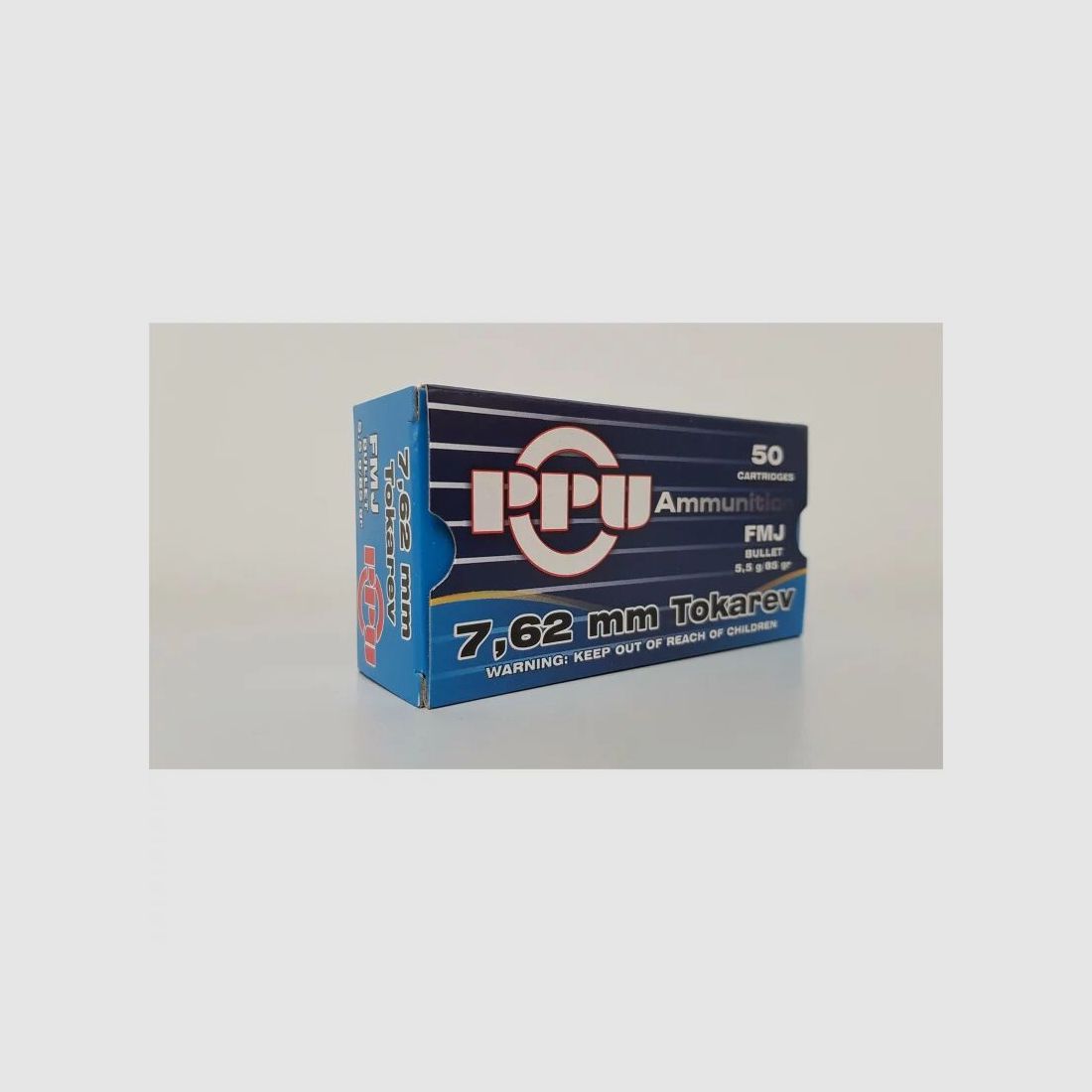 Prvi Partizan PPU FMJ 85 grs - 50 pièces