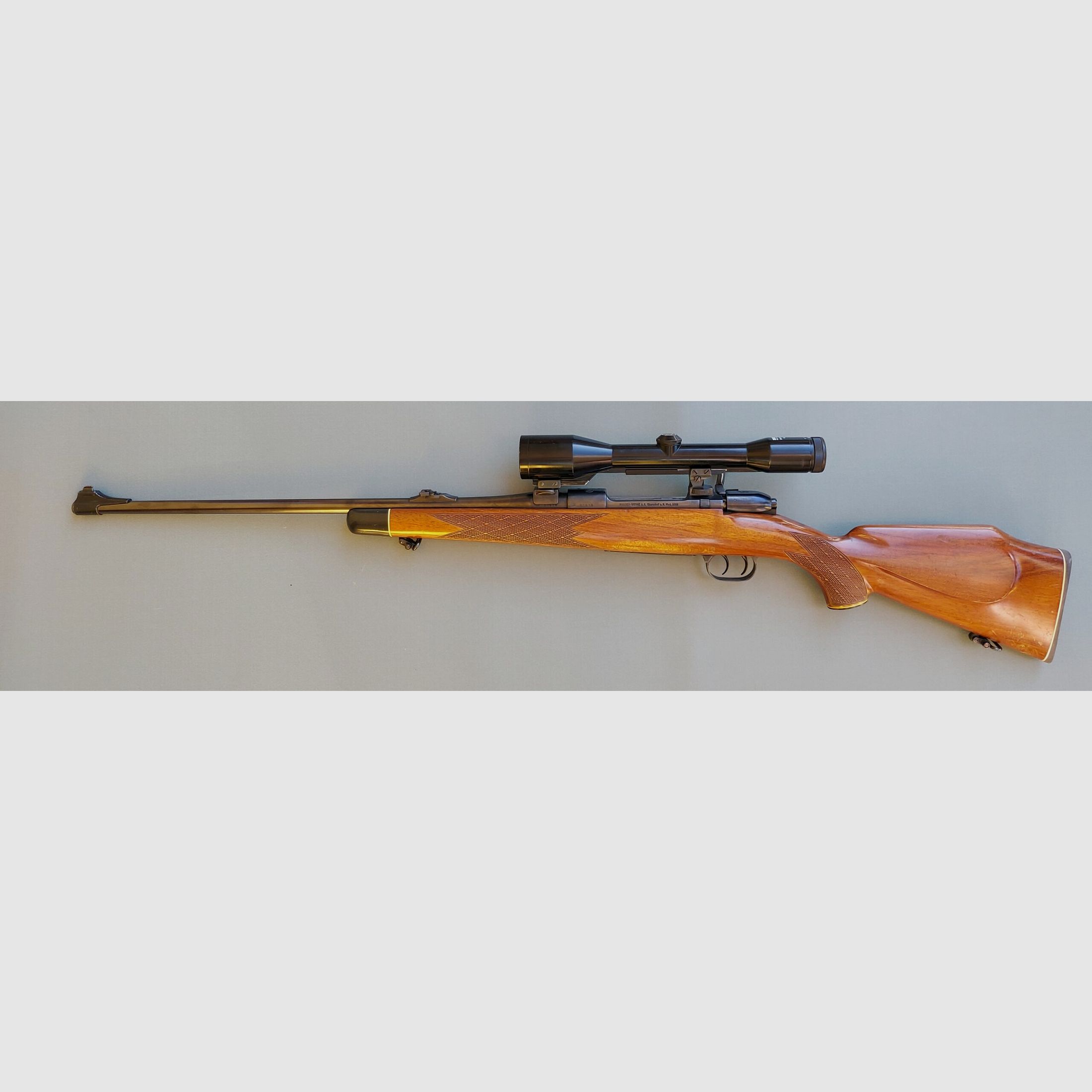 A 145 MAUSER KARABINE MOD. 3000 KAL. 270 WIN MONTAGE SCHWEINEFUSS ZIELFERNROHR ZEISS 6X42, Bild 2 von 2