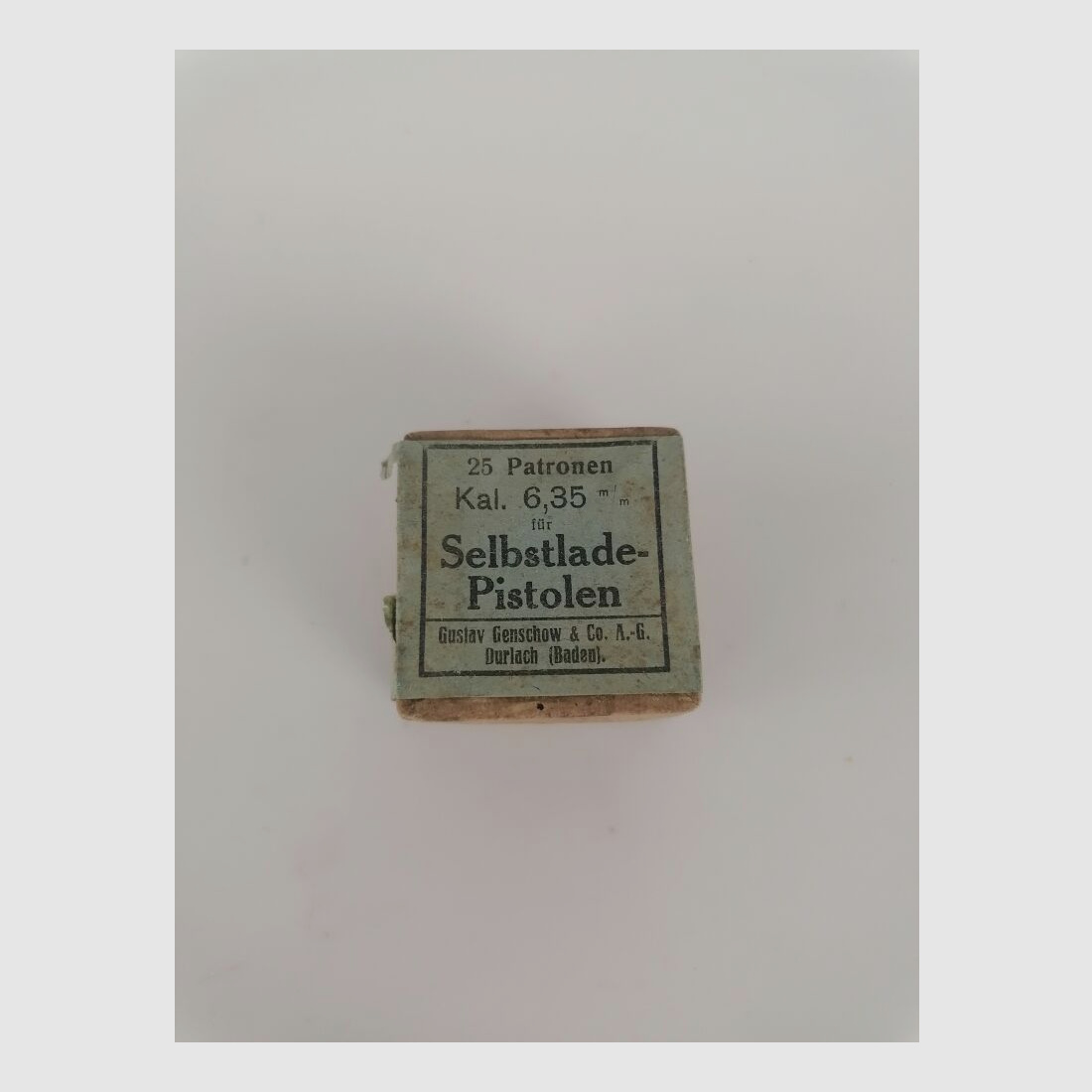 Gustav Genschow & Co. A.-G. Selbstladepistolen