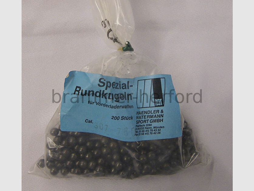 H & N Spezialrundkugeln Vorderlader
